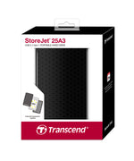 Transcend StoreJet 25A3 2TB Portable Hard Drive Black