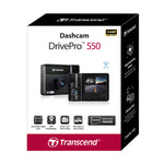 Transcend DrivePro 550 128GB 2K QHD Dual-Lens Dashcam