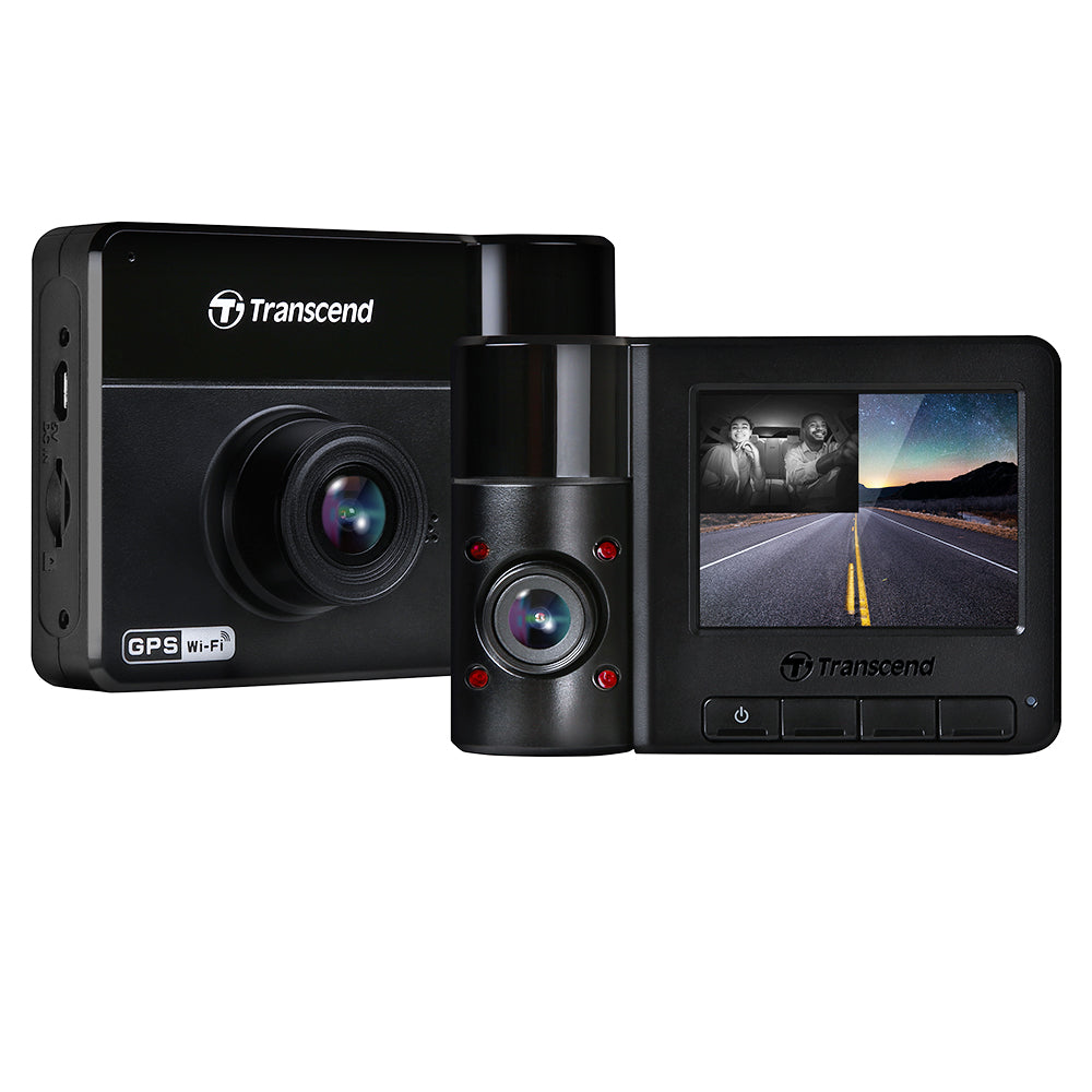 Transcend DrivePro 550 128GB 2K QHD Dual-Lens Dashcam - image 2