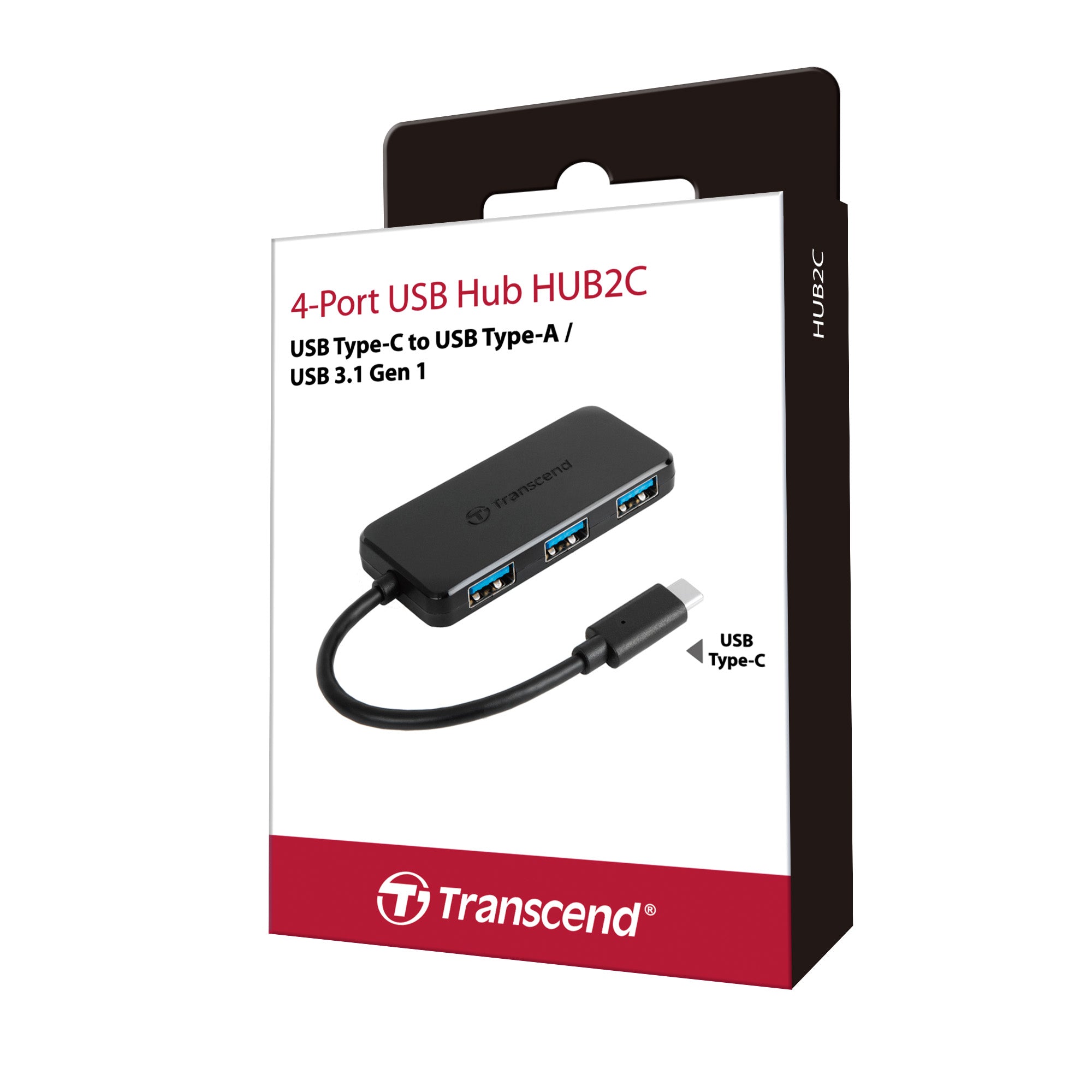 Transcend HUB2C 4-Port USB-C Hub
