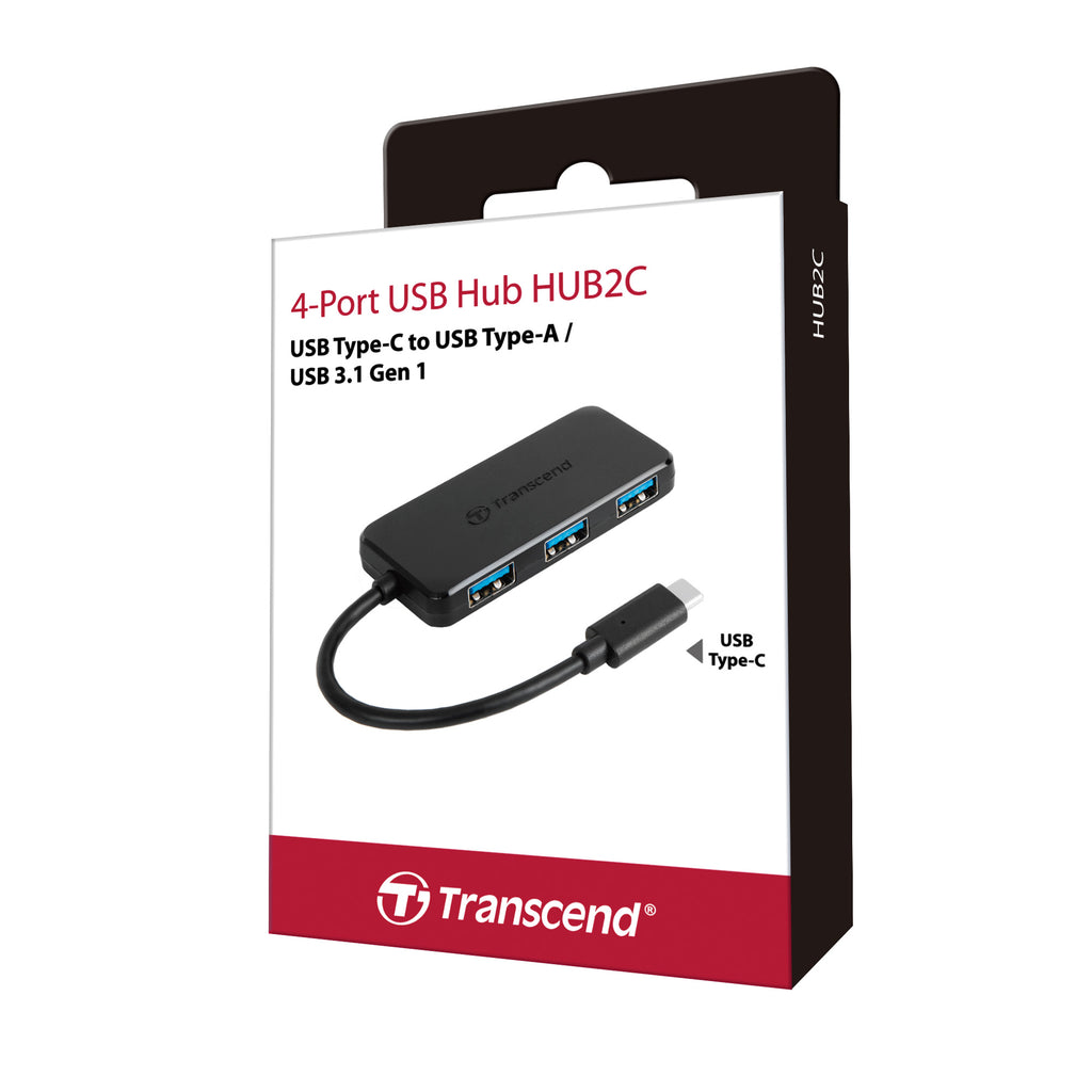 Transcend HUB2C 4-Port USB-C Hub