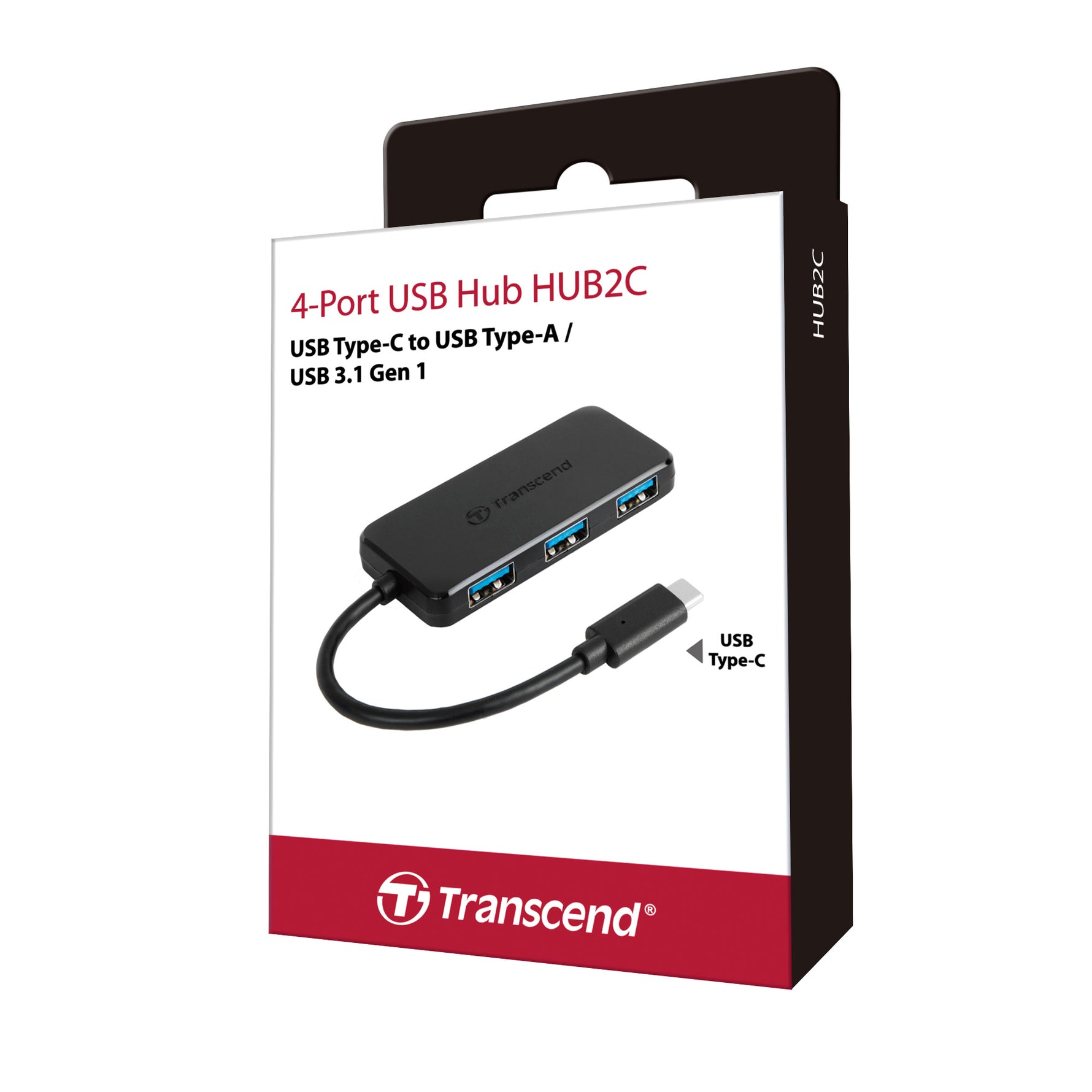 Transcend HUB2C 4-Port USB-C Hub