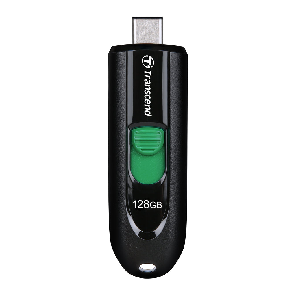 Transcend JetFlash 790C 128GB USB-C Flash Drive Black