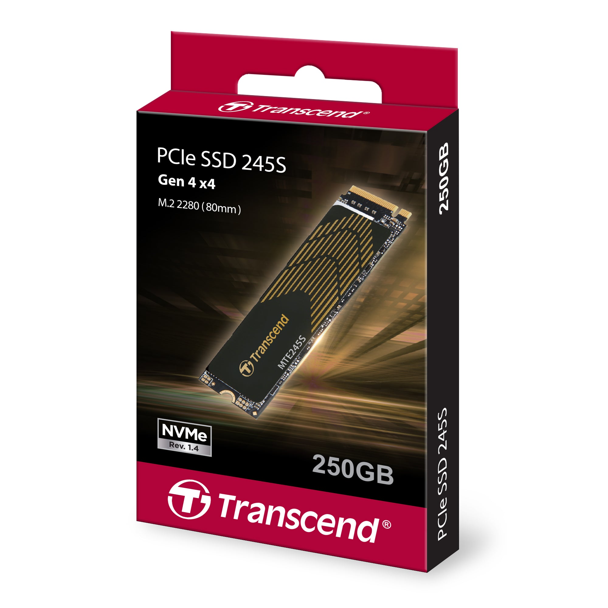 Transcend MTE245S 250GB M.2 2280 PCIe Gen4x4 NVMe SSD