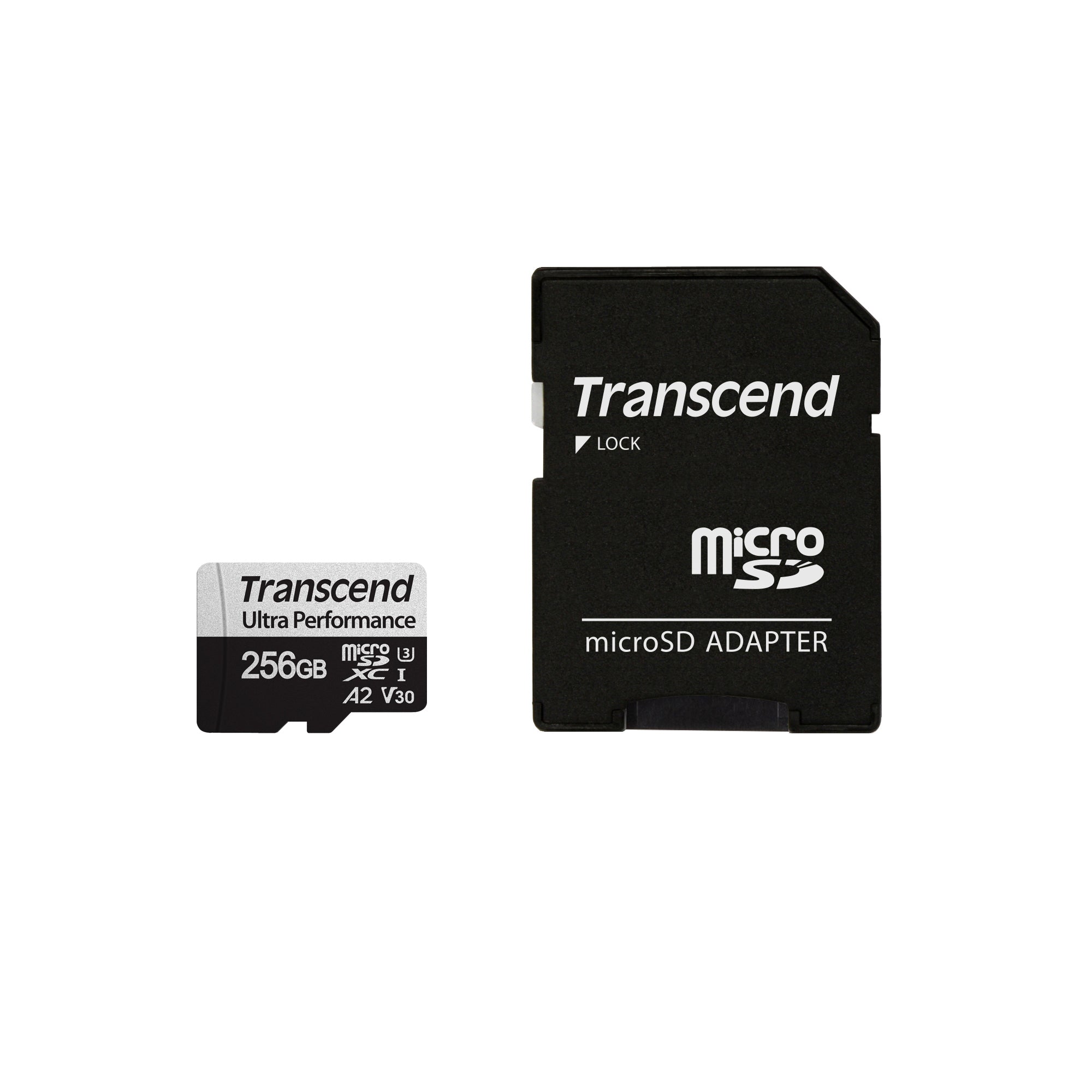 Transcend 340S 256GB microSDXC UHS-I U3 V30 A2 Memory Card