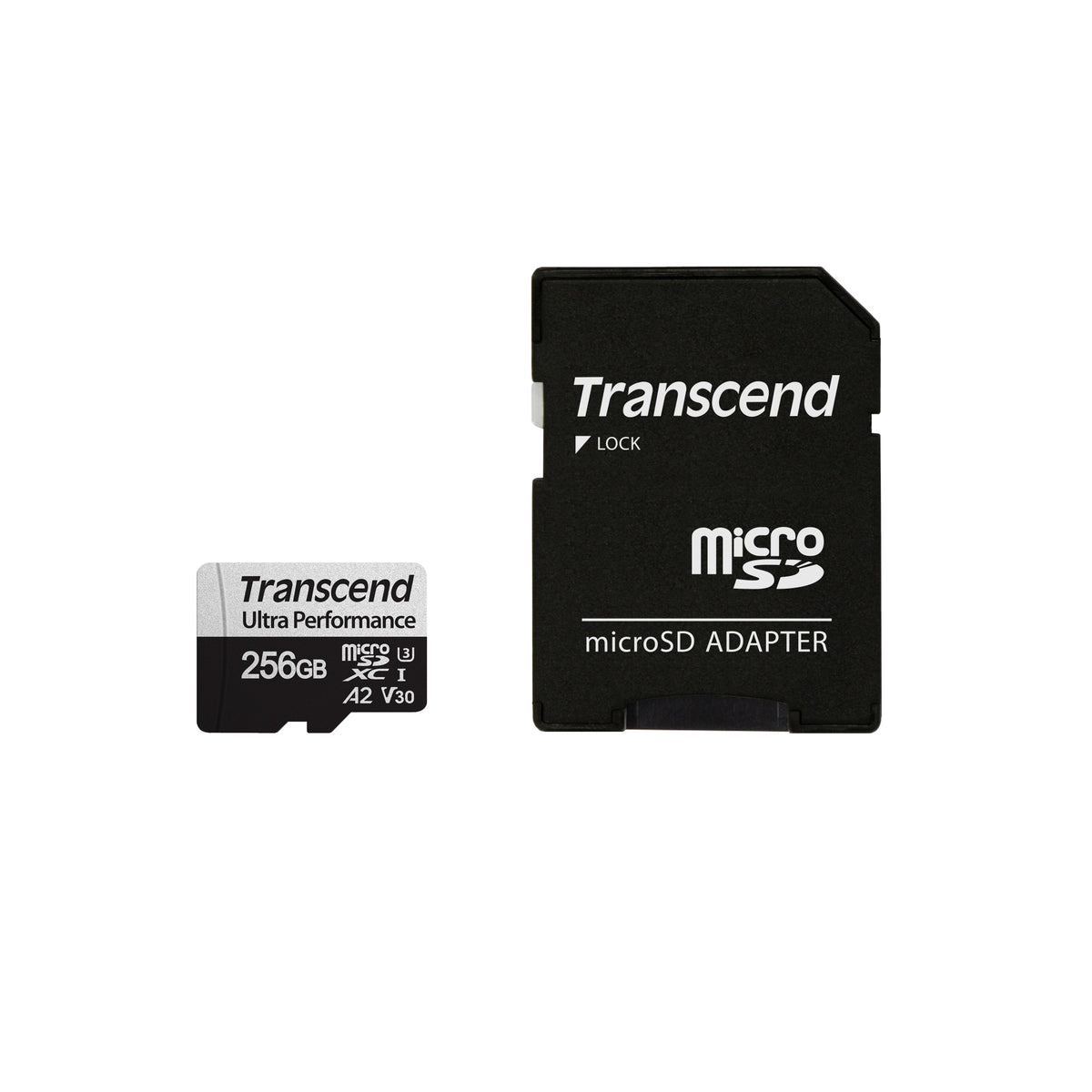 Transcend 340S 256GB microSDXC UHS-I U3 V30 A2 Memory Card