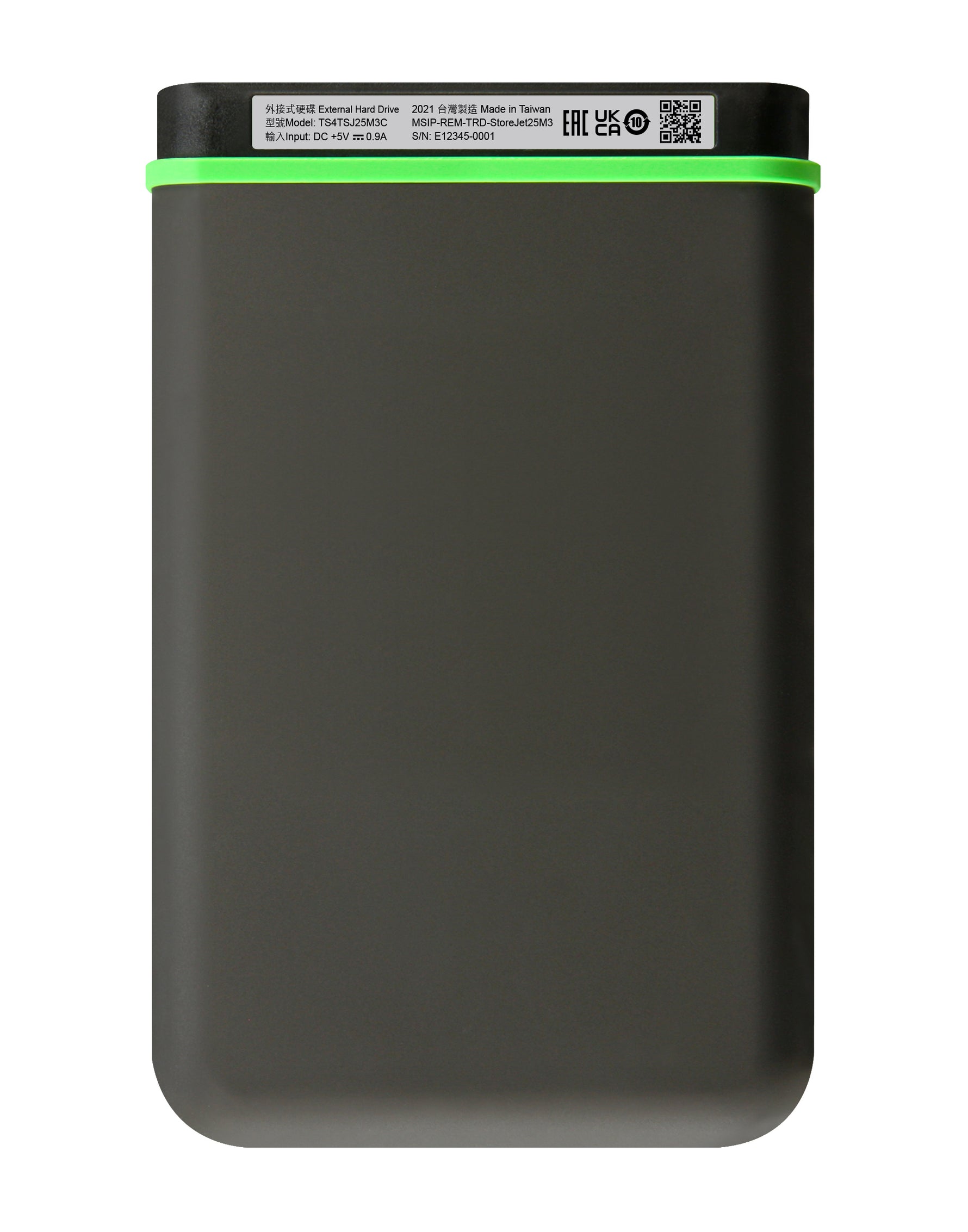 Transcend StoreJet 25M3C 4TB Portable Hard Drive Iron Gray - image 3