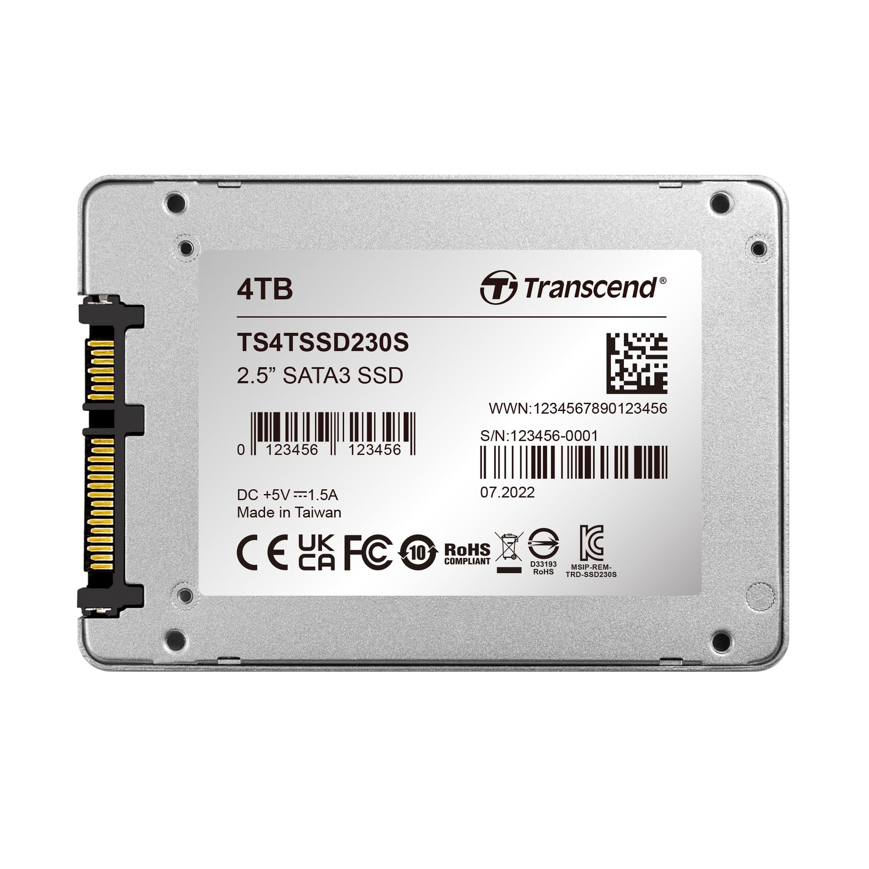 Transcend SSD230S 4TB 2.5 Inch SATA III SSD - image 3
