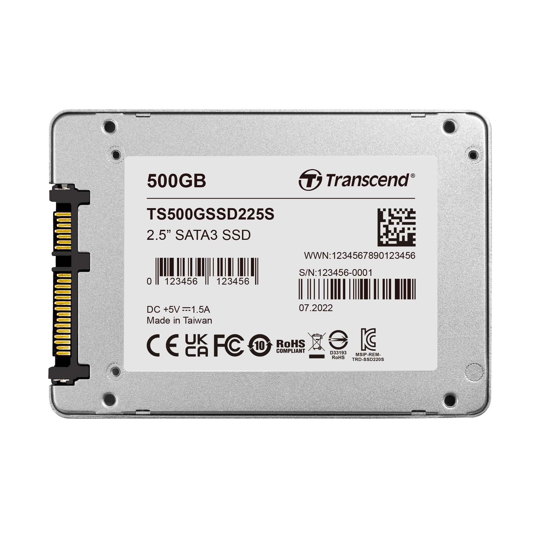 Transcend SSD225S 500GB 2.5 Inch SATA III SSD - image 3