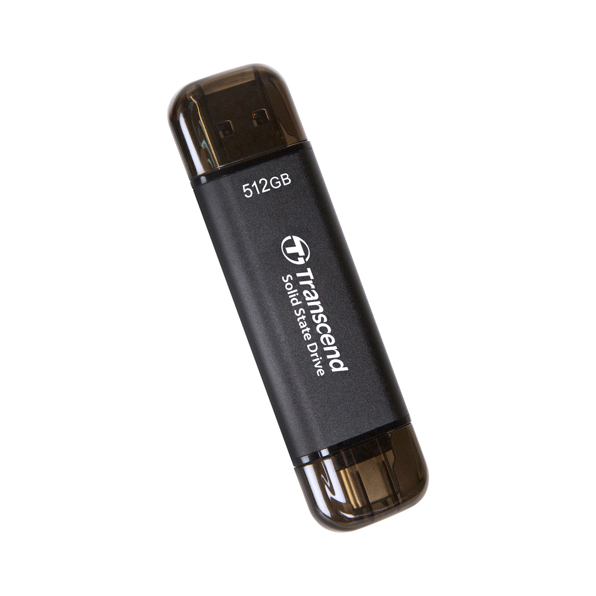 Transcend ESD310C 512GB Portable SSD USB-C and USB-A Black - image 3