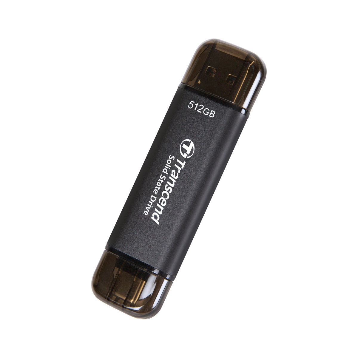 Transcend ESD310C 512GB Portable SSD USB-C and USB-A Black - image 4