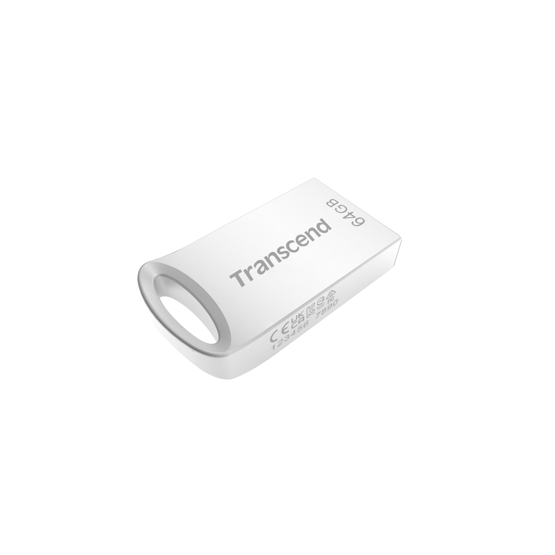 Transcend JetFlash 710S 64GB USB 3.1 Gen 1 Flash Drive Silver - image 3
