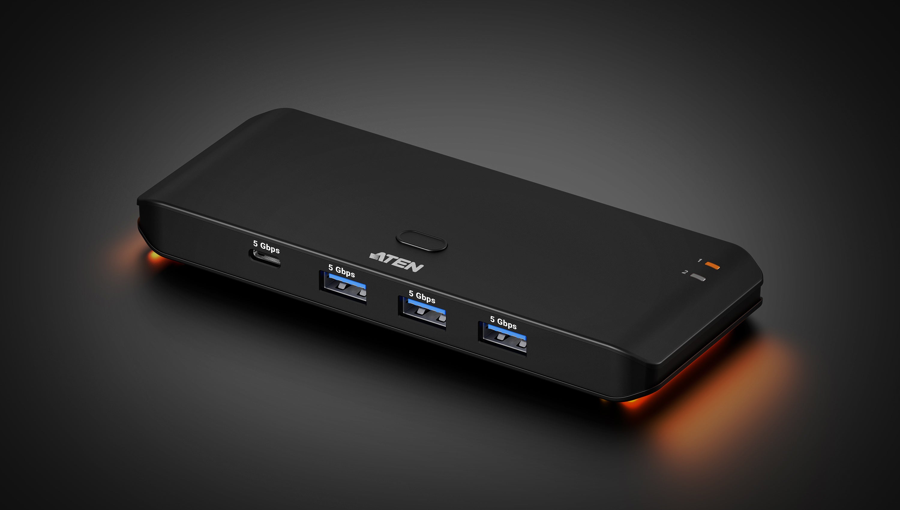 ATEN US5324 2 x 4 USB 3.2 Gen 1 Sharing Switch