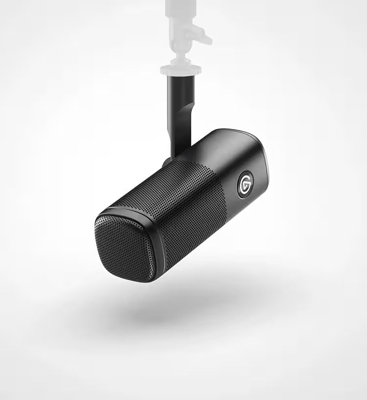 Elgato Wave DX Dynamic Vocal Studio Microphone - Cardioid XLR Gaming Mic