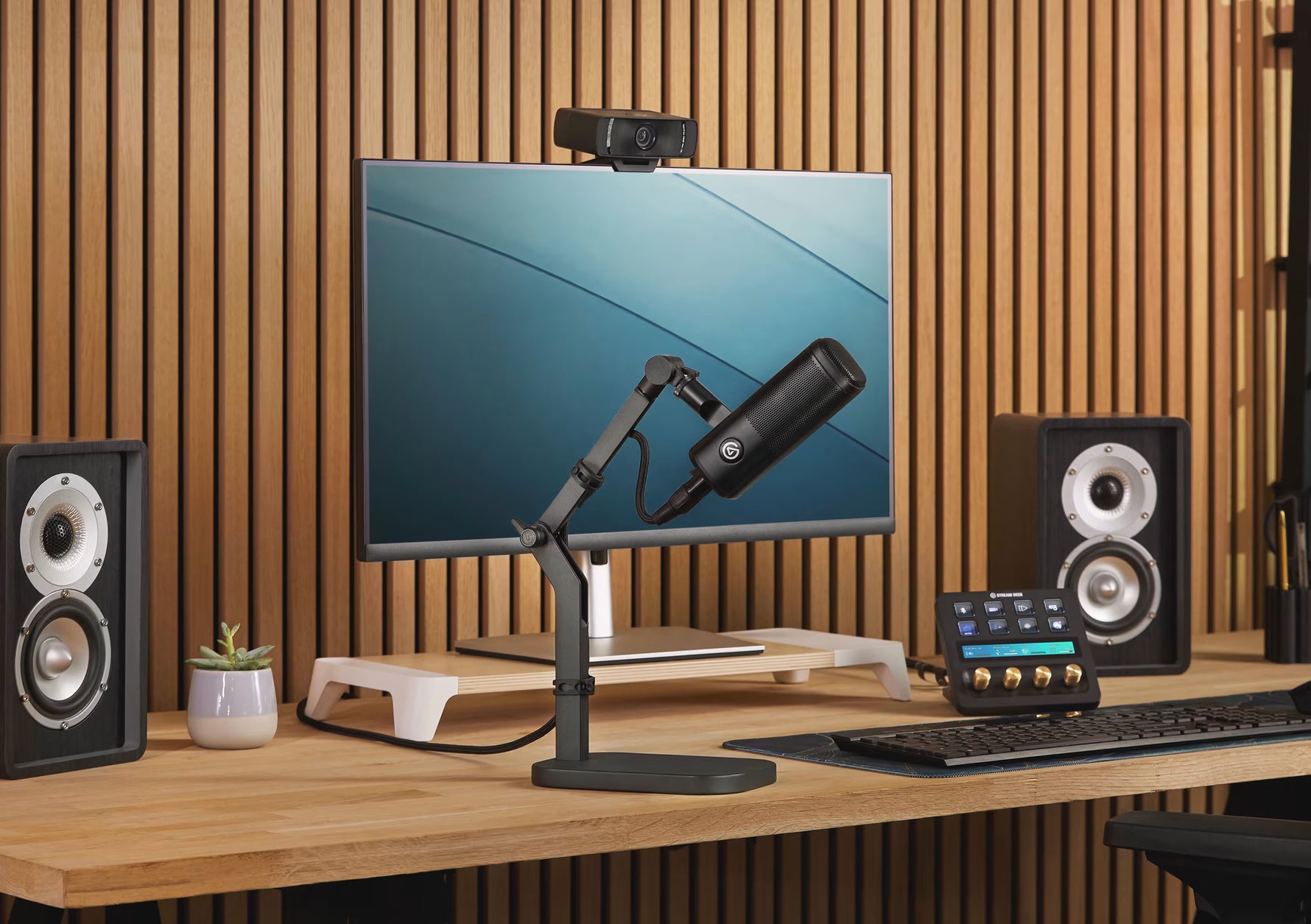 Elgato Wave Desk Stand Adjustable Desktop Mount - 10AAU9901