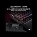 CORSAIR VANGUARD 96 MLX Fusion Gaming Keyboard - CH-91E901F-NA