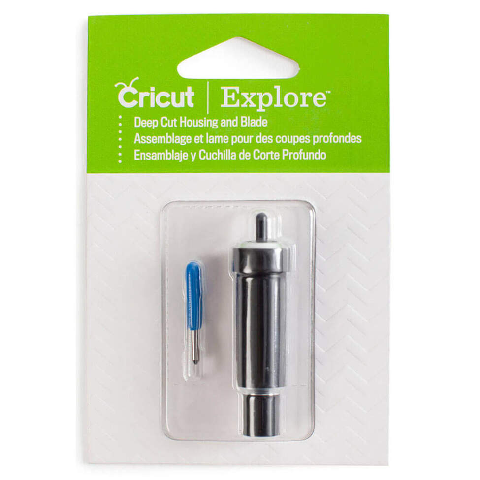 Cricut Deep-Point Blade with Housing for Maker and Explore Machines – 2002293