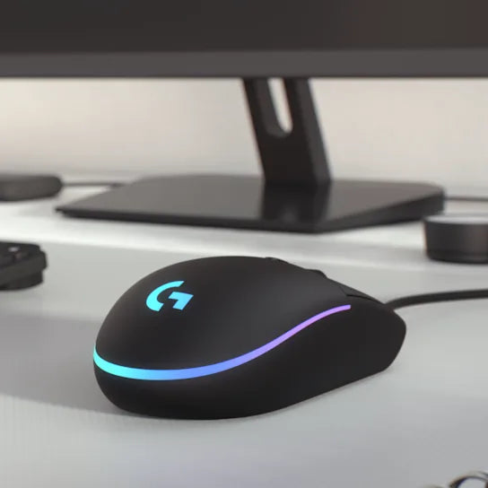 LOGITECH G102 LIGHTSYNC Wired Gaming Mouse Black - 910-005823