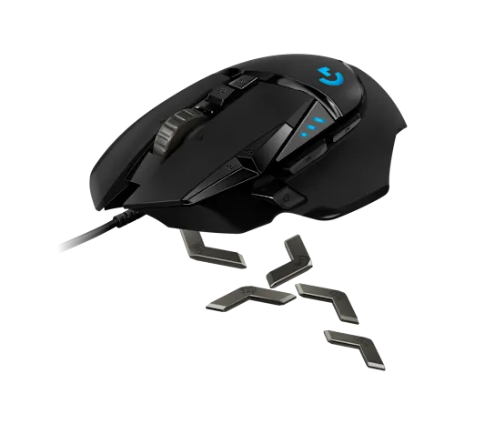LOGITECH G502 HERO Wired Gaming Mouse Black - 910-005471