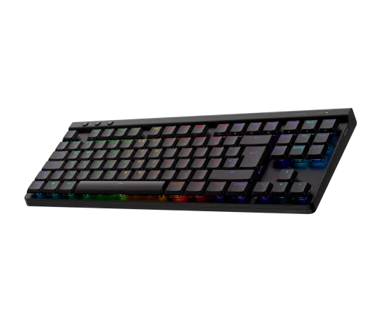 Logitech G515 LIGHTSPEED TKL Wireless Gaming Keyboard – Black – 920-012538