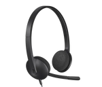 LOGITECH H340 USB Computer Headset Black - 981-000475