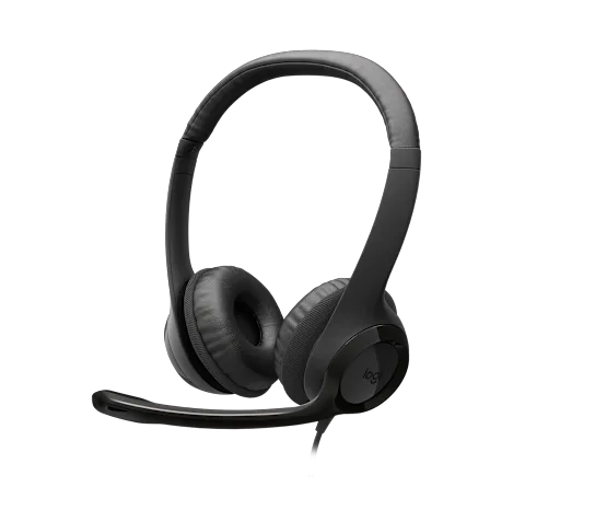 LOGITECH H390 USB-C Computer Headset Black - 981-001576
