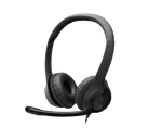 LOGITECH H390 USB-C Computer Headset Black - 981-001576