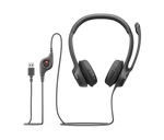 LOGITECH H390 USB-C Computer Headset Black - 981-001576