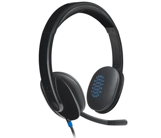 LOGITECH H540 USB Computer Headset Black - 981-000480