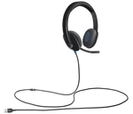 LOGITECH H540 USB Computer Headset Black - 981-000480