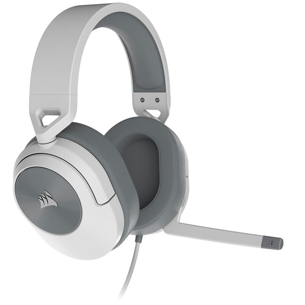 CORSAIR HS55 STEREO Wired Gaming Headset White - CA-9011261-AP