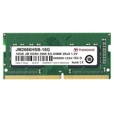 Transcend JetRam 16GB DDR4-2666 SO-DIMM Notebook Memory - image 2