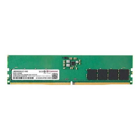 Transcend JetRam 16GB DDR5-5600 U-DIMM Desktop Memory