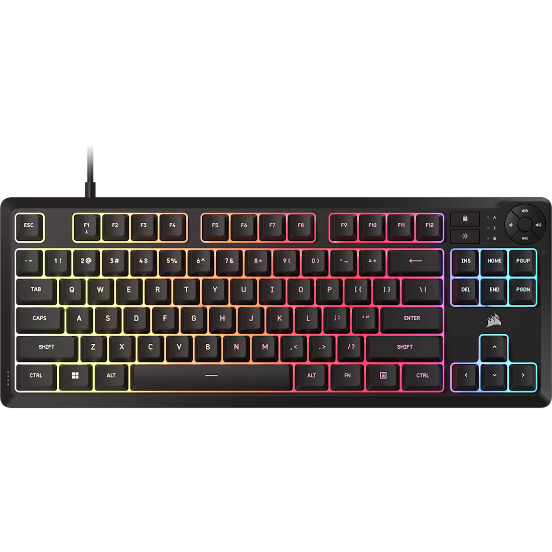 CORSAIR K55 CORE TKL RGB Gaming Keyboard - CH-9216065-NA