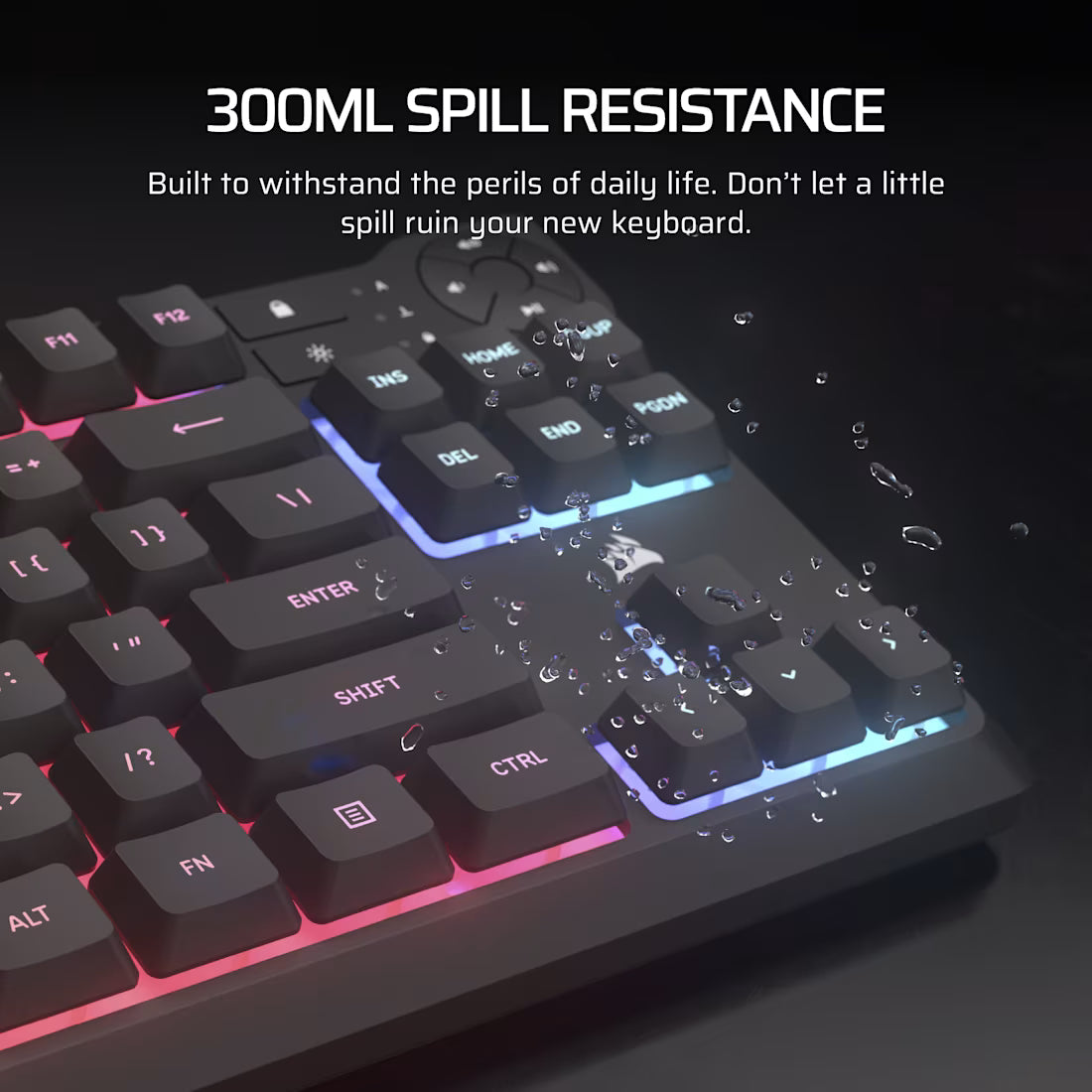 CORSAIR K55 CORE TKL RGB Gaming Keyboard - CH-9216065-NA