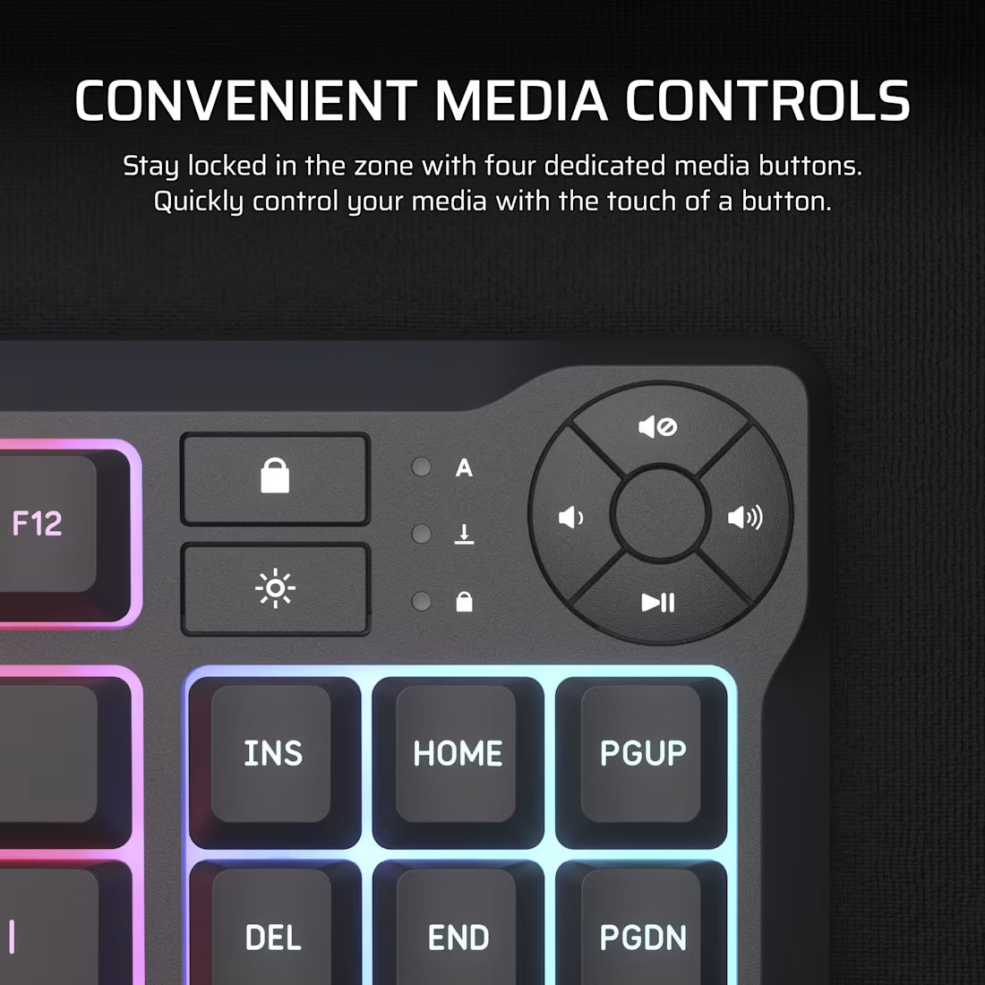 CORSAIR K55 CORE TKL RGB Gaming Keyboard - CH-9216065-NA