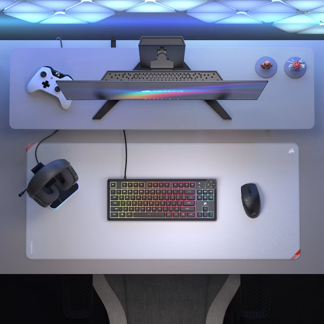 CORSAIR K55 CORE TKL RGB Gaming Keyboard - CH-9216065-NA