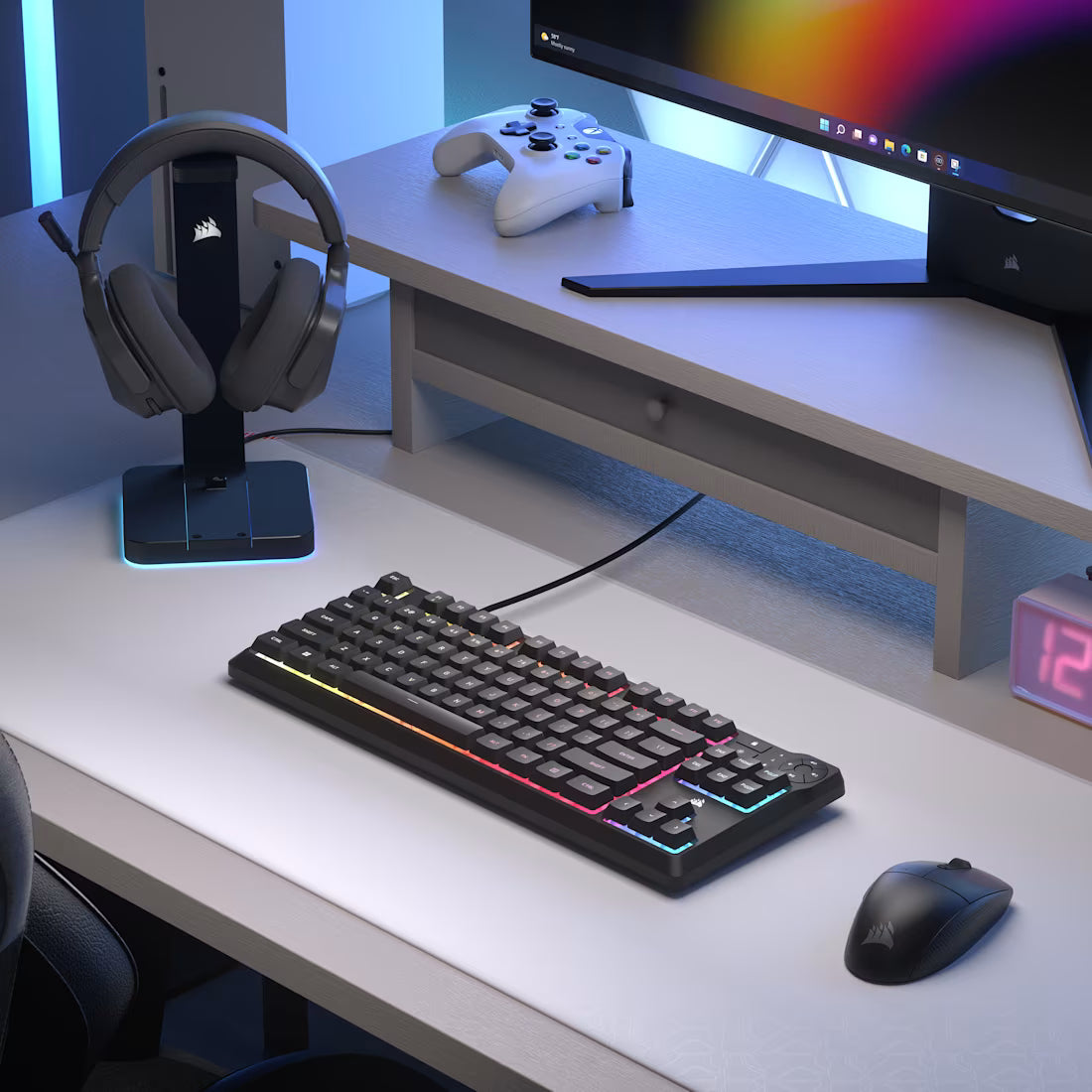 CORSAIR K55 CORE TKL RGB Gaming Keyboard - CH-9216065-NA
