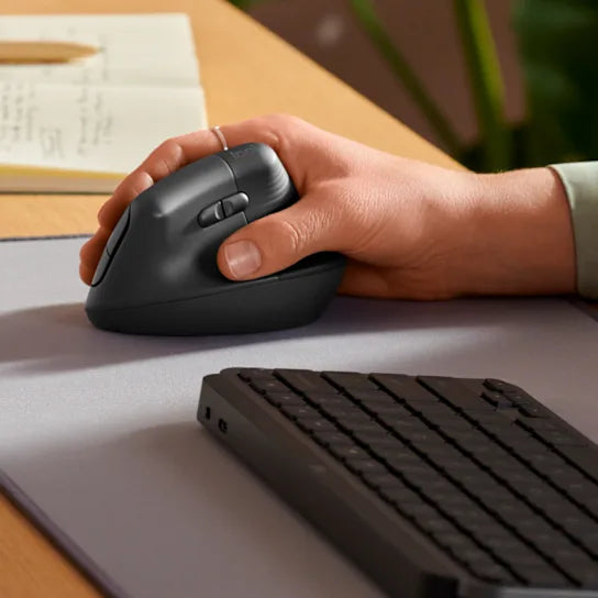 LOGITECH Lift Vertical Ergonomic Mouse Graphite - 910-006473