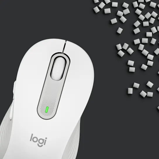 LOGITECH Signature M650 Wireless Mouse Off-White - 910-006255