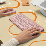 Logitech Pebble Keys 2 K380s Bluetooth Keyboard Rose 920-011853