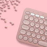 Logitech Pebble Keys 2 K380s Bluetooth Keyboard Rose 920-011853