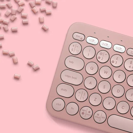 Logitech Pebble Keys 2 K380s Bluetooth Keyboard Rose 920-011853
