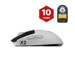 LOGITECH PRO X2 SUPERSTRIKE Wireless Gaming Mouse Lunar Eclipse - 910-007777