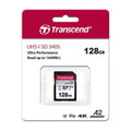 Transcend 340S 128GB SDXC UHS-I U3 V30 A2 Memory Card