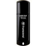 Transcend JetFlash 350 16GB USB 2.0 Flash Drive Black - image 2