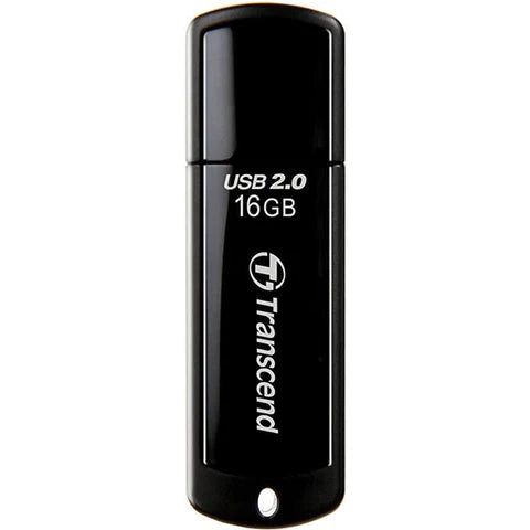 Transcend JetFlash 350 16GB USB 2.0 Flash Drive Black - image 2