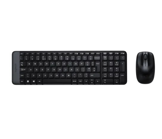 LOGITECH MK220 Wireless Keyboard & Mouse Combo Black - 920-003161