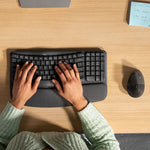LOGITECH Wave Keys & Lift Ergonomic Wireless Combo - 920-013635